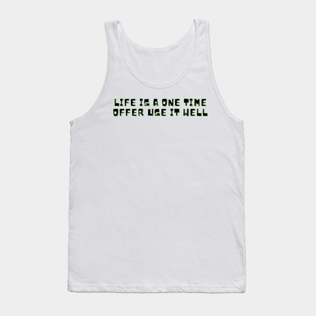 Dad Mens Rights MRA Quote Man Design Tank Top by GreenCowLand
